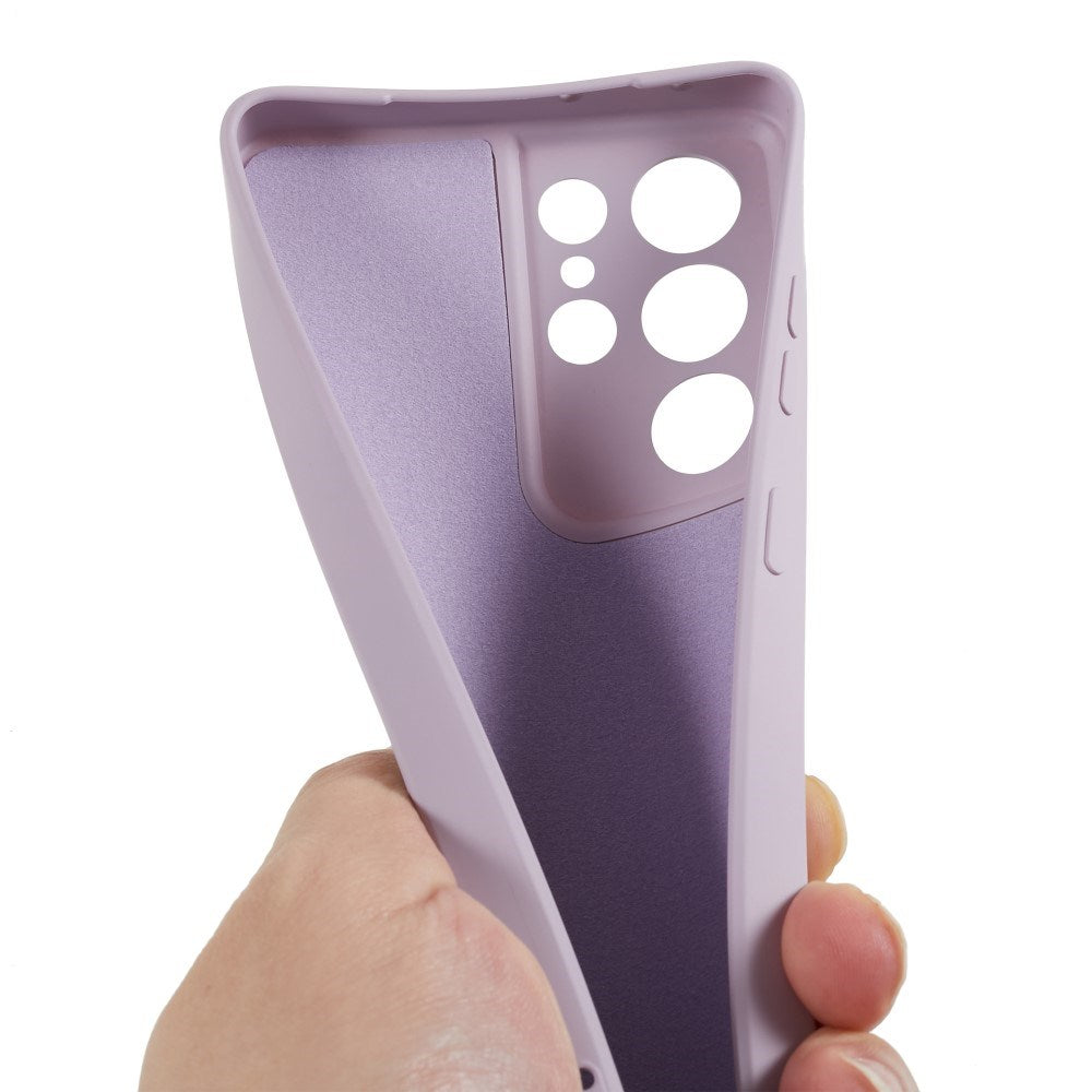 EIDERWOOD - Samsung Galaxy S21 Ultra - Foret Fleksibelt Plast Cover - Lilla