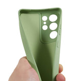 EIDERWOOD - Samsung Galaxy S21 Ultra - Foret Fleksibelt Plast Cover - Lysegrøn