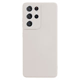 EIDERWOOD - Samsung Galaxy S21 Ultra - Foret Fleksibelt Plast Cover - Beige