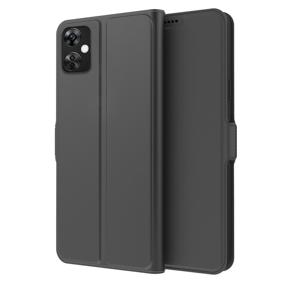 EIDERWOOD - OnePlus Nord CE 3 Lite (5G) - Kunstlæder Cover m. Kortholder & Ståfunktion - Sort