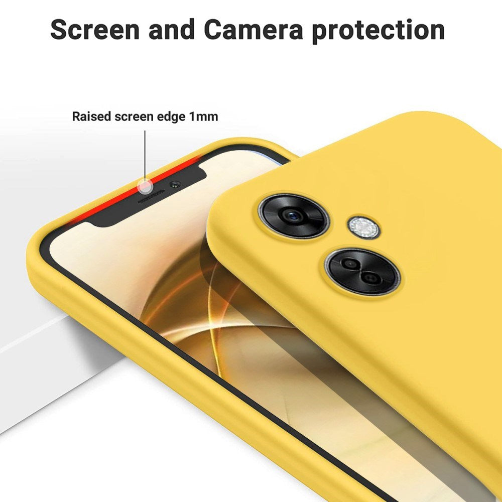 EIDERWOOD OnePlus Nord CE 3 Lite (5G) Liquid Silikone Mobil Cover m. Strop - Gul