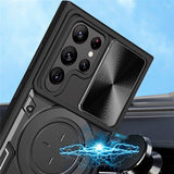 Samsung Galaxy S22 Ultra - EIDERWOOD Håndværker Cover m. Kickstand & Cam Slider - Lyserød