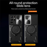 Samsung Galaxy S22 Ultra - EIDERWOOD Håndværker Cover m. Kickstand & Cam Slider - Lilla