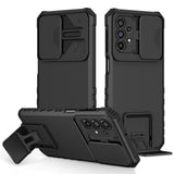 EIDERWOOD Samsung Galaxy A23 / A23 (5G) Håndværker Mobil Cover m. Kickstand & Cam Slider - Sort