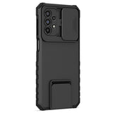 EIDERWOOD Samsung Galaxy A23 / A23 (5G) Håndværker Mobil Cover m. Kickstand & Cam Slider - Sort