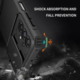 EIDERWOOD Samsung Galaxy A23 / A23 (5G) Håndværker Mobil Cover m. Kickstand & Cam Slider - Sort