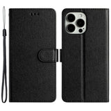 EIDERWOOD iPhone 12 Pro Max Kunstlæder Mobil Cover m. Pung & Strop - Sort