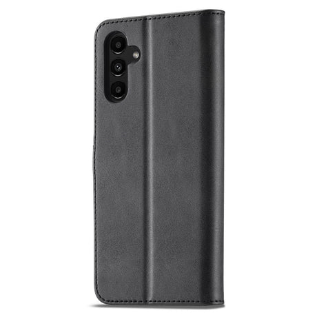 EIDERWOOD Samsung Galaxy S23 FE Kunstlæder Mobil Cover m. Pung & Ståfunktion - Sort