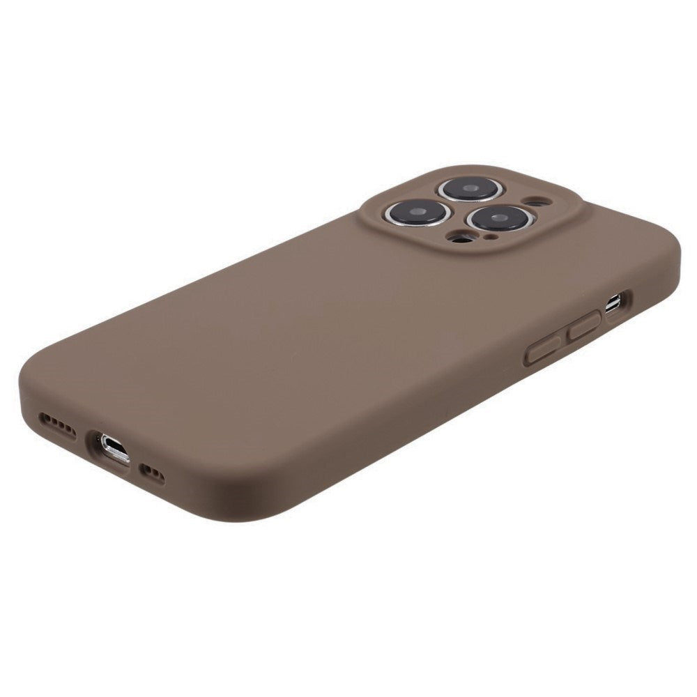 EIDERWOOD iPhone 13 Pro Hybrid Silikone Mobil Cover - Brun