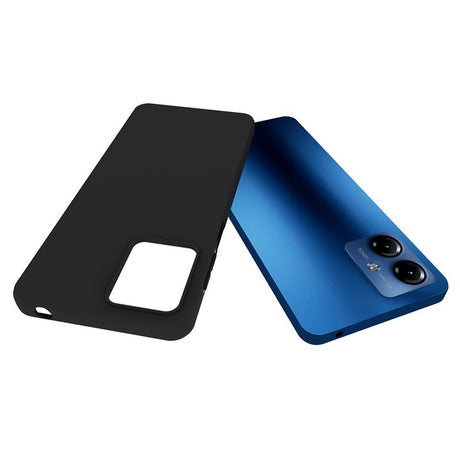EIDERWOOD Motorola Moto G14 Mat Fleksibel Plastik Mobil Cover - Sort