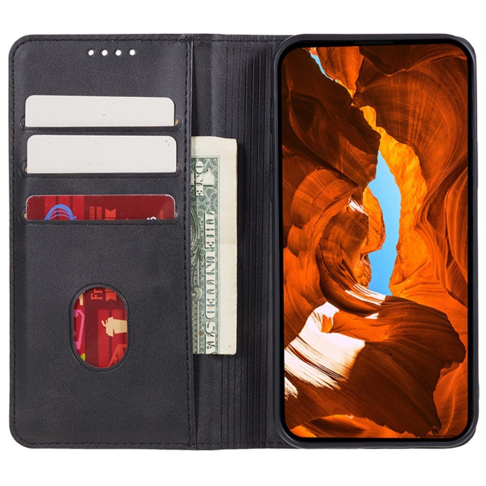 EIDERWOOD Samsung Galaxy Xcover 6 Pro Kunstlæder Flip Cover - Sort