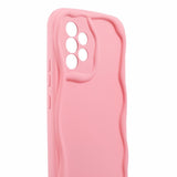 EIDERWOOD Samsung Galaxy A23 / A23 (5G) Fleksibelt Plastik Mobil Cover m. Bølget Kanter - Pink