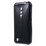 Ulefone Armor X12 Pro - EIDERWOOD Fleksibelt Plast Cover - Sort