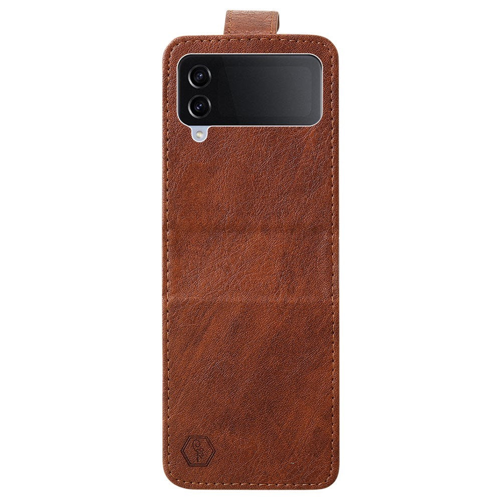EIDERWOOD Samsung Galaxy Z Flip4 (5G) Kunstlæder Cover - Brun
