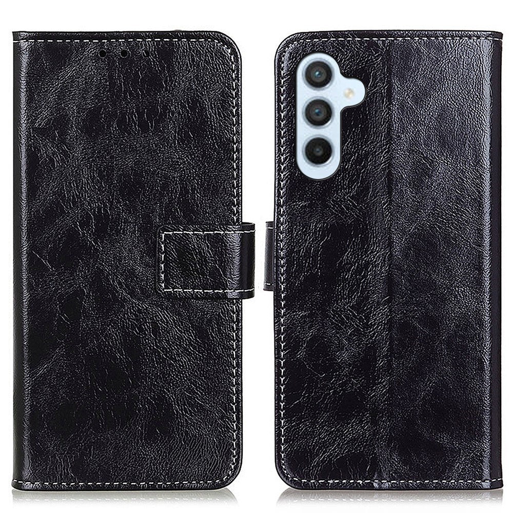 EIDERWOOD - Samsung Galaxy S24+ (Plus) Kunstlæder Flip Cover - Sort