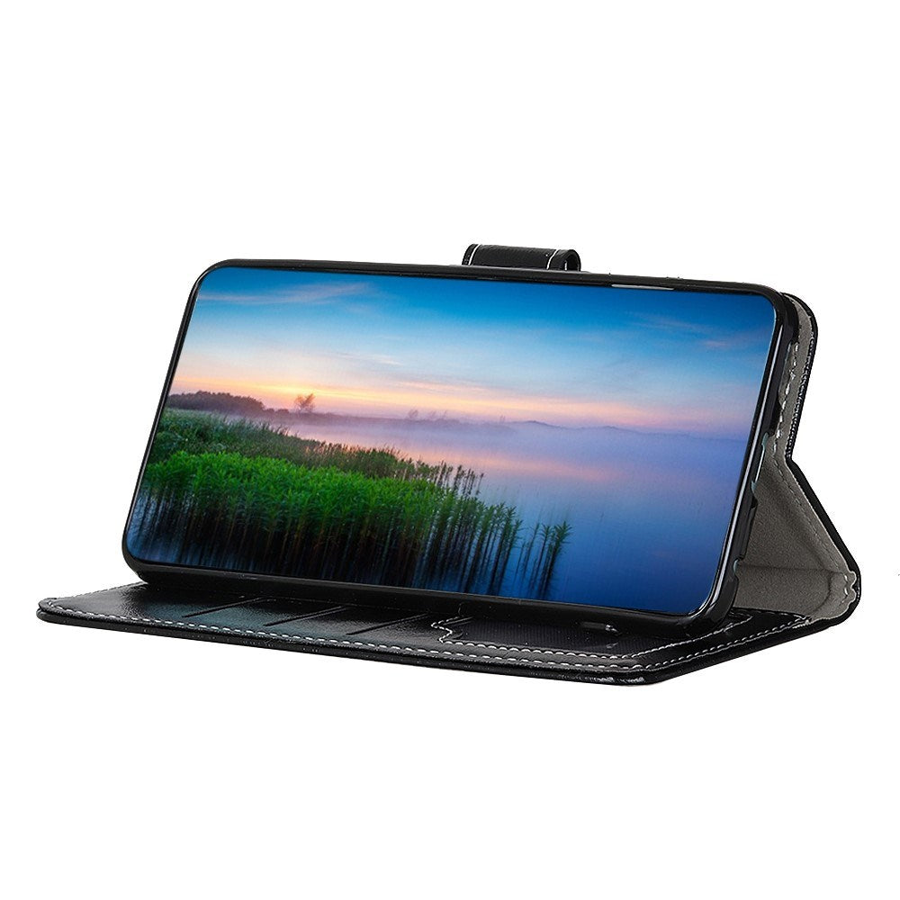 EIDERWOOD - Samsung Galaxy S24+ (Plus) Kunstlæder Flip Cover - Sort