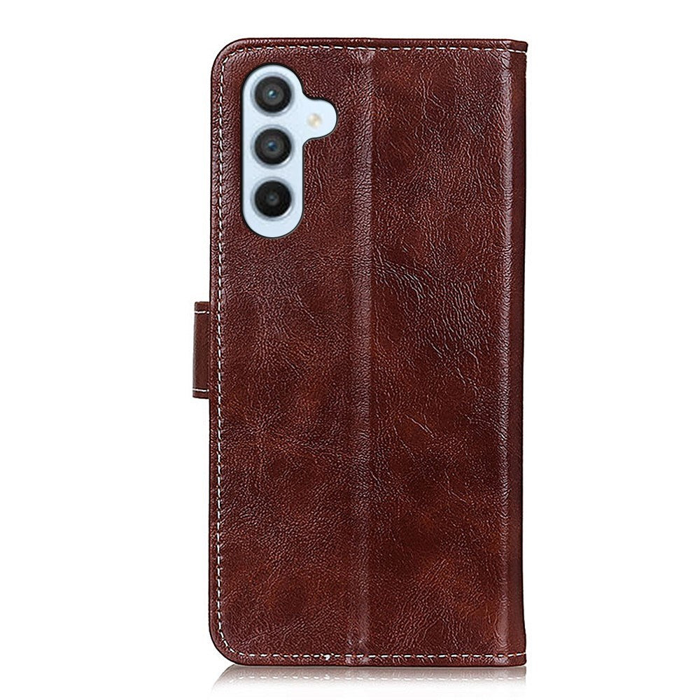 EIDERWOOD - Samsung Galaxy S24+ (Plus) Kunstlæder Flip Cover - Brun