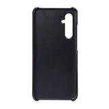 EIDERWOOD Samsung Galaxy S23 FE Læderbelagt Plastik Mobil Cover m. Kortholder - Sort