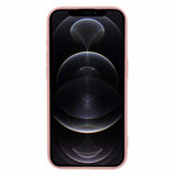 EIDERWOOD iPhone 12 Pro Max Fleksibelt Plastik Mobil Cover - Lyserød