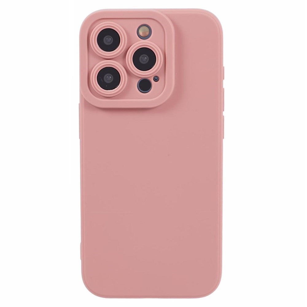 EIDERWOOD iPhone 12 Pro Max Fleksibelt Plastik Mobil Cover - Lyserød