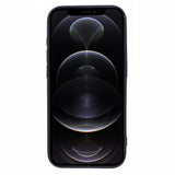 EIDERWOOD iPhone 12 Pro Max Fleksibelt Plastik Mobil Cover - Sort