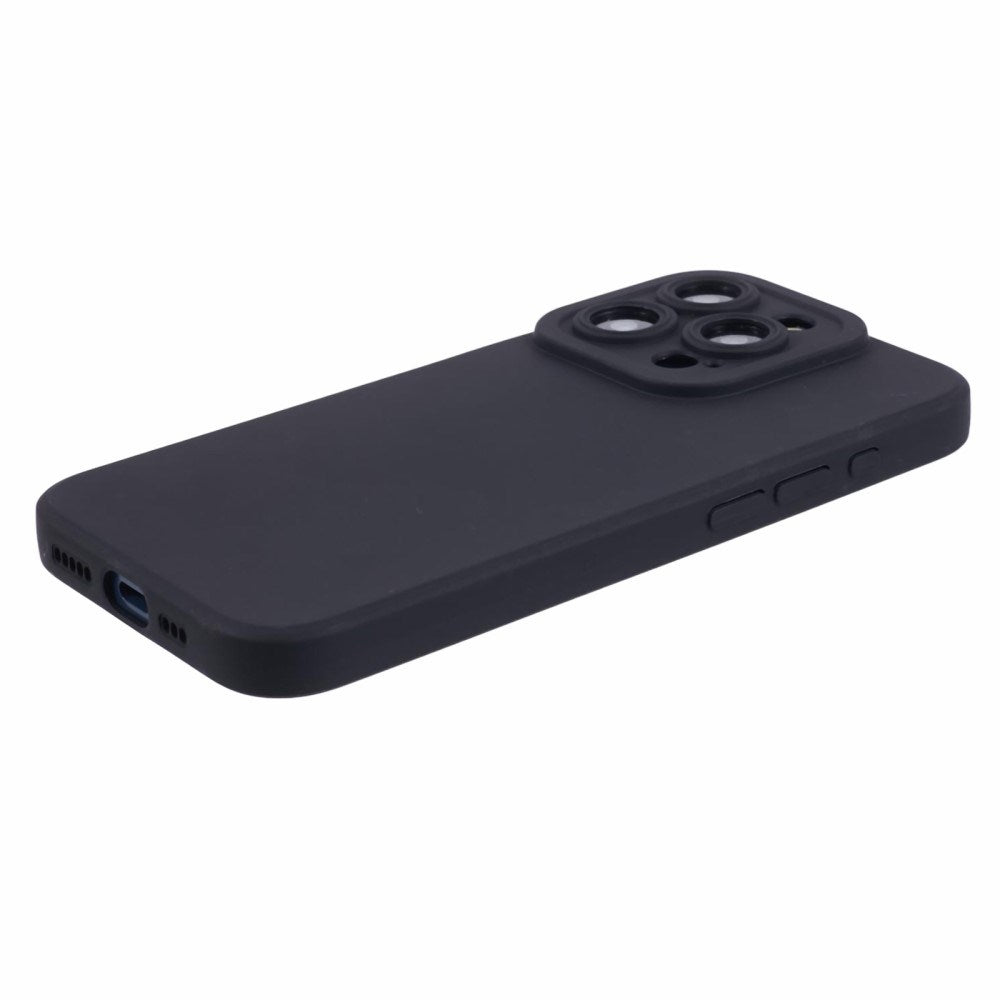 EIDERWOOD iPhone 12 Pro Max Fleksibelt Plastik Mobil Cover - Sort