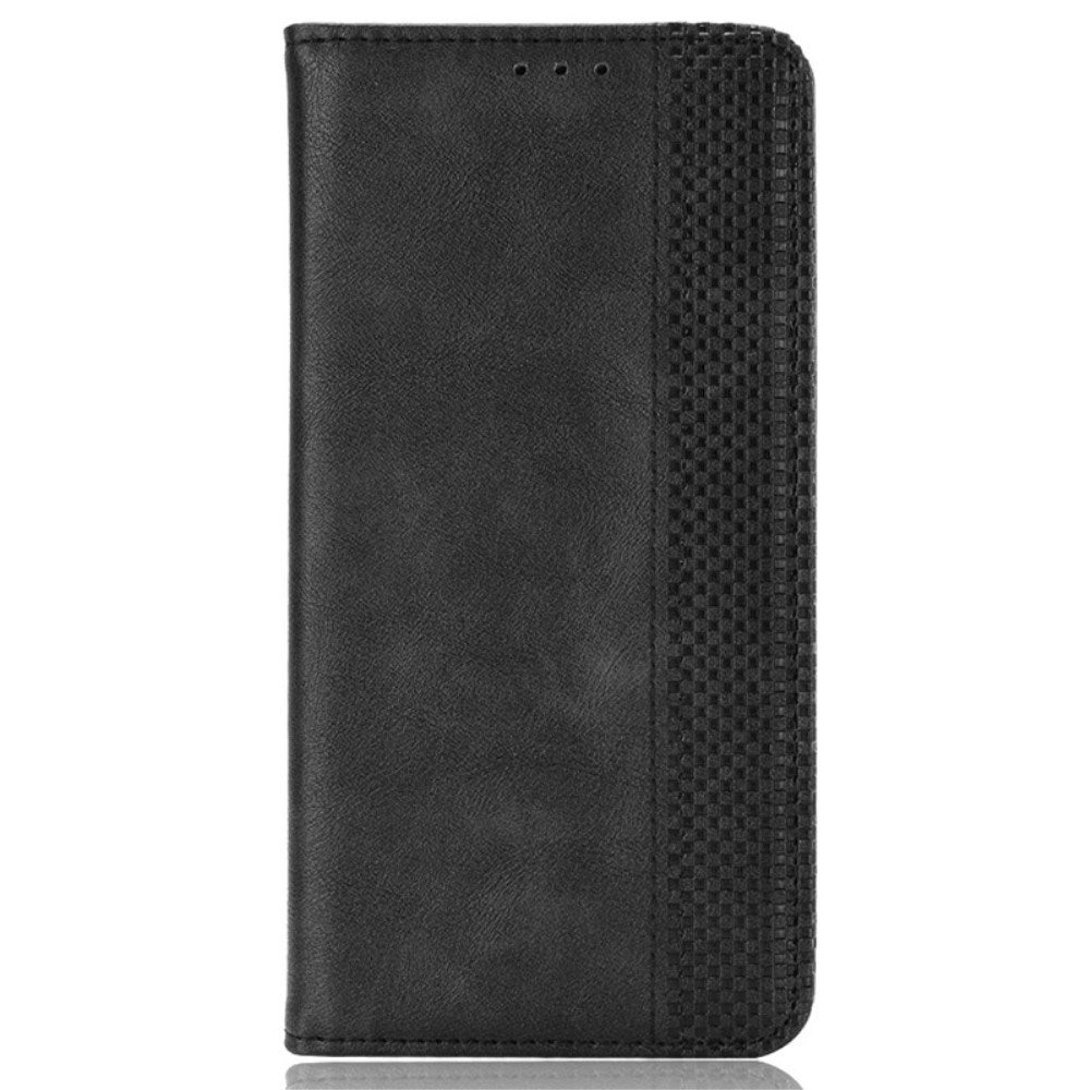 EIDERWOOD - Honor Magic6 Pro (5G) - Magnetisk Kunstlæder Flip Cover - Sort