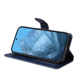 EIDERWOOD Google Pixel 10 / 10 Pro / 9 / 9 Pro Kunstlæder Mobil Cover m. Kortholder & Strop - Blå