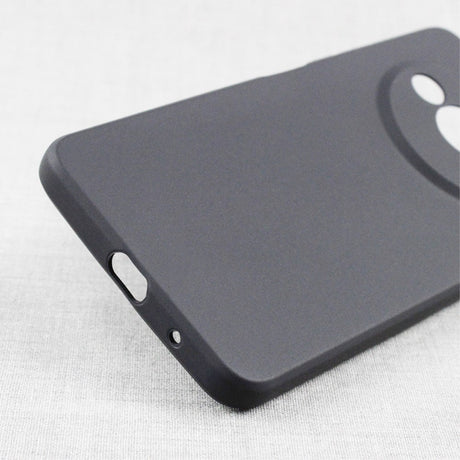 EIDERWOOD Xiaomi Redmi A3 Mat Fleksibel Plastik Mobil Cover - Mørkegrå