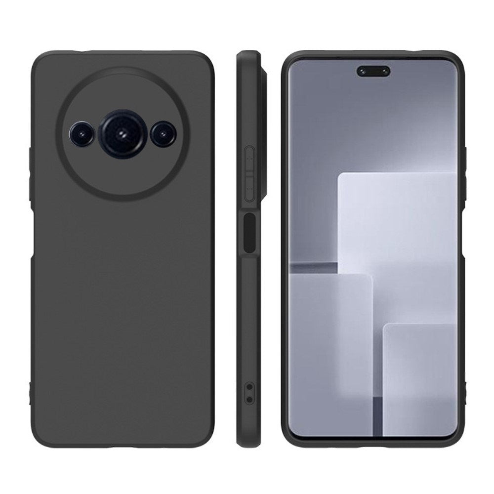 EIDERWOOD Xiaomi Redmi A3 Mat Fleksibel Plastik Mobil Cover - Mørkegrå