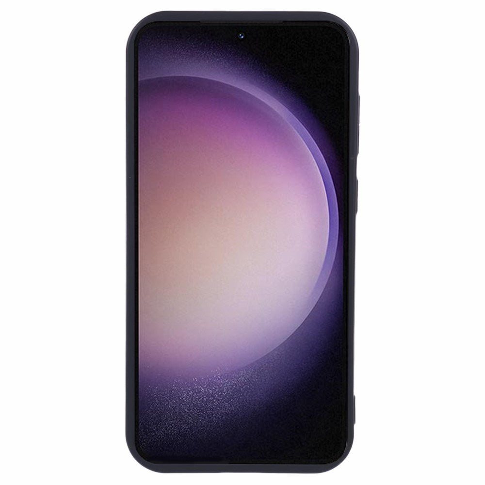 EIDERWOOD - Samsung Galaxy S23+ (Plus) Anti-Slip Fleksibelt Plastik Cover - Sort