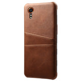 EIDERWOOD - Samsung Galaxy Xcover 7 Kunstlæder Cover m. Indbygget Kortholder - Brun