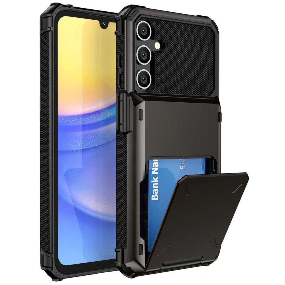 EIDERWOOD Samsung Galaxy S23 FE Mobil Cover m. Kortholder - Sort