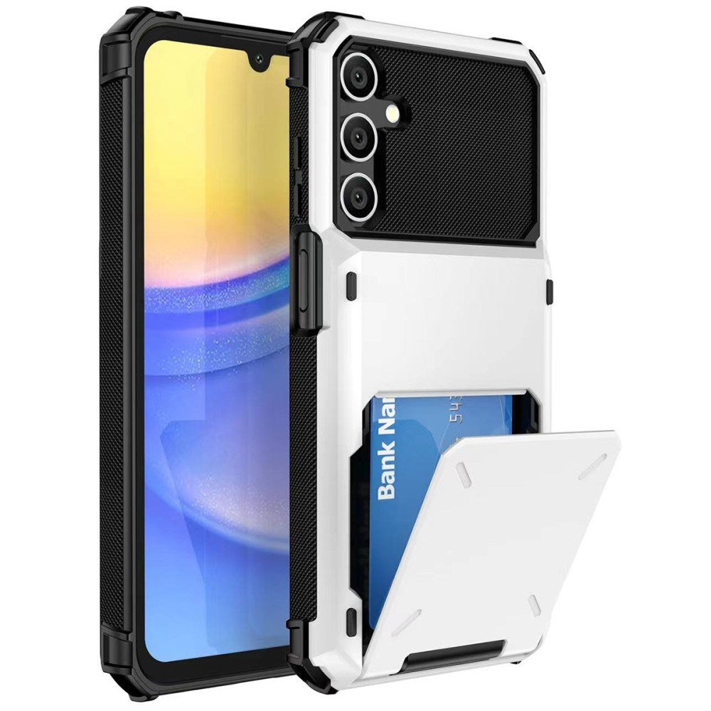 EIDERWOOD Samsung Galaxy S23 FE Mobil Cover m. Kortholder - Hvid