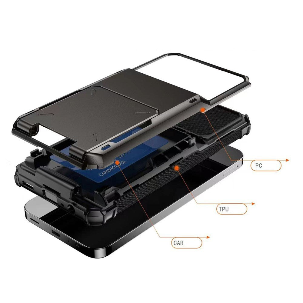 EIDERWOOD Samsung Galaxy S23 FE Mobil Cover m. Kortholder - Hvid