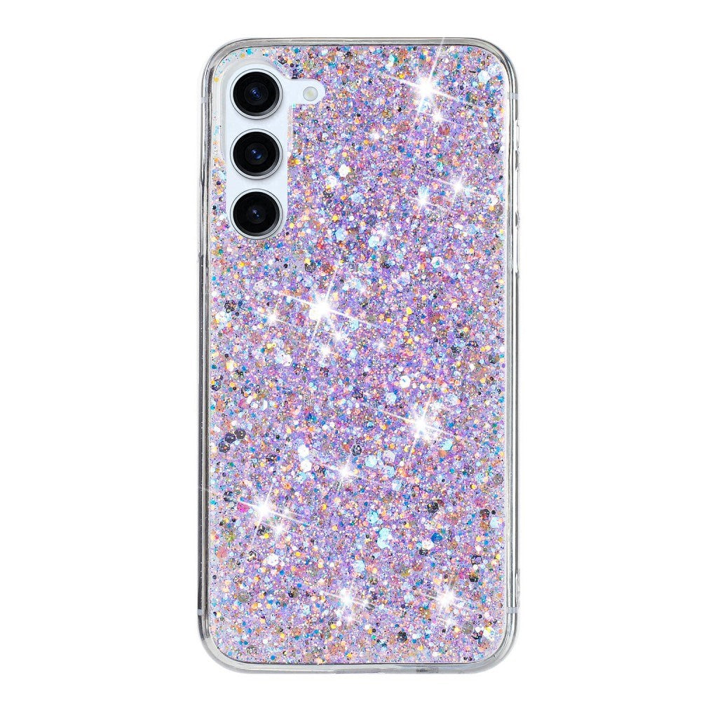 EIDERWOOD Samsung Galaxy S23+ (Plus) Glitter Mobil Cover - Lilla