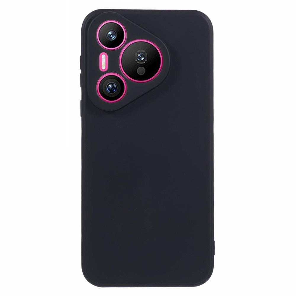 EIDERWOOD - Huawei Pura 70 - Foret Fleksibelt Plast Cover - Sort