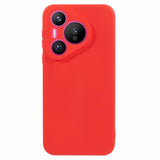 EIDERWOOD - Huawei Pura 70 - Foret Fleksibelt Plast Cover - Rød