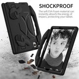 Samsung Galaxy Tab A11+ (Plus) / A9+ (Plus) EIDERWOOD Børnecover m. Ståfunktion - Sort