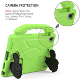 Samsung Galaxy Tab A11+ (Plus) / A9+ (Plus) EIDERWOOD Børnecover m. Ståfunktion - Grøn