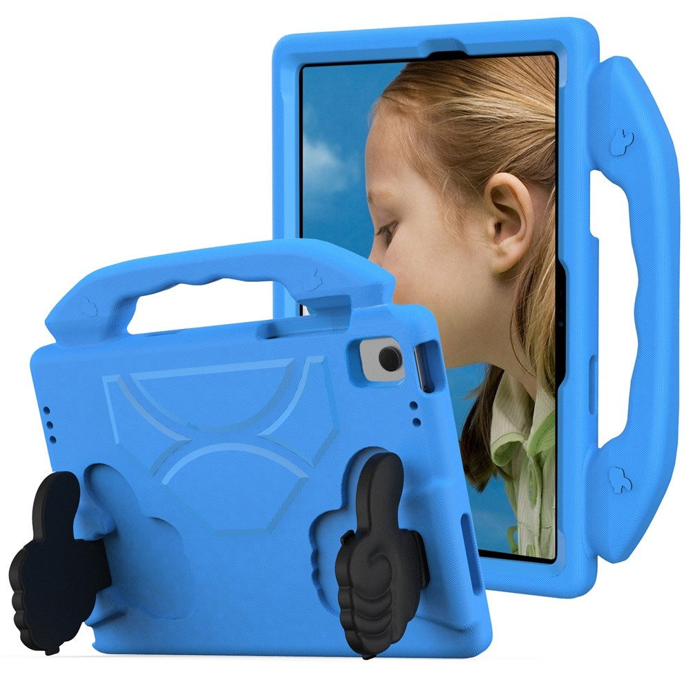 Samsung Galaxy Tab A11+ (Plus) / A9+ (Plus) EIDERWOOD Børnecover m. Ståfunktion - Blå