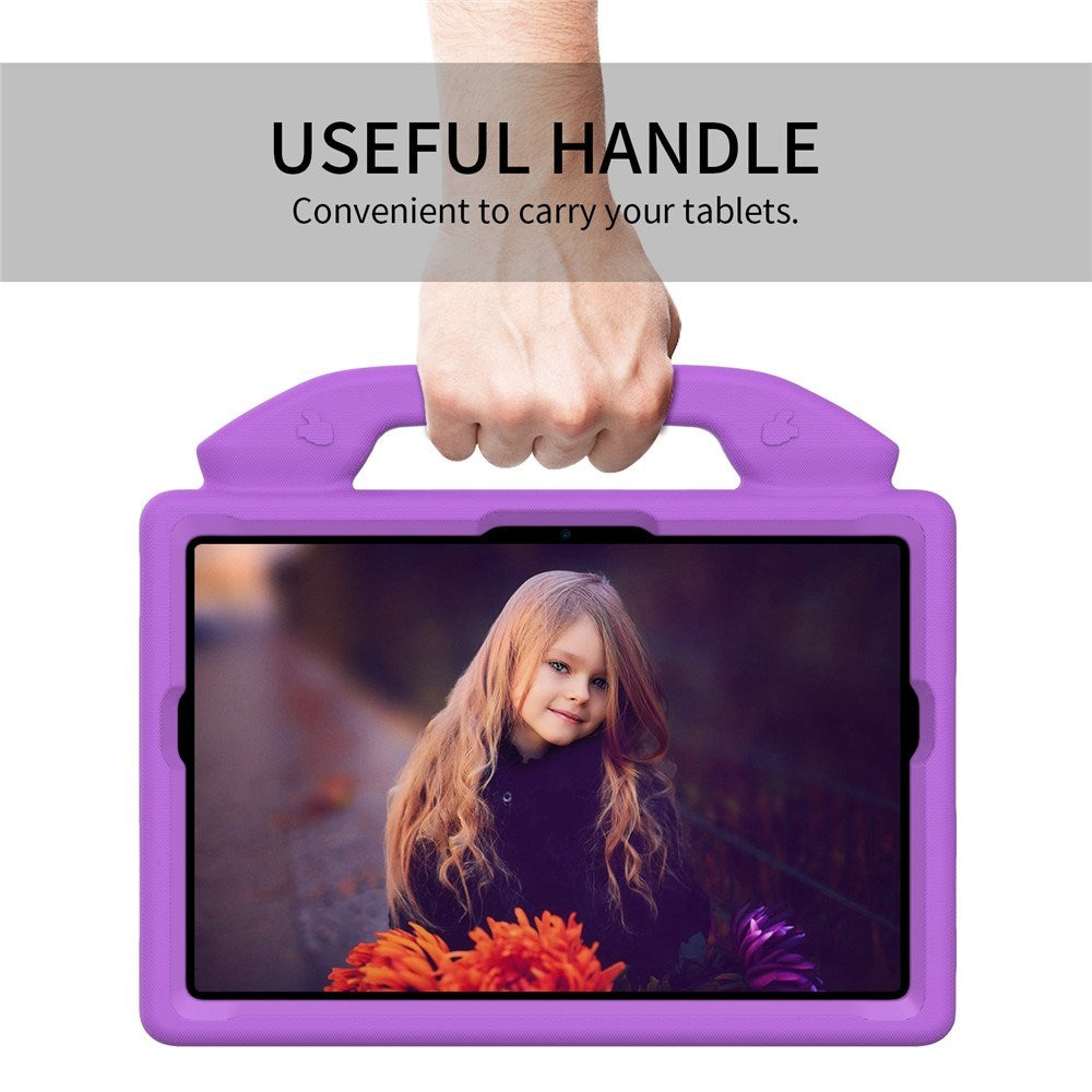 Samsung Galaxy Tab A11+ (Plus) / A9+ (Plus) EIDERWOOD Børnecover m. Ståfunktion - Lilla