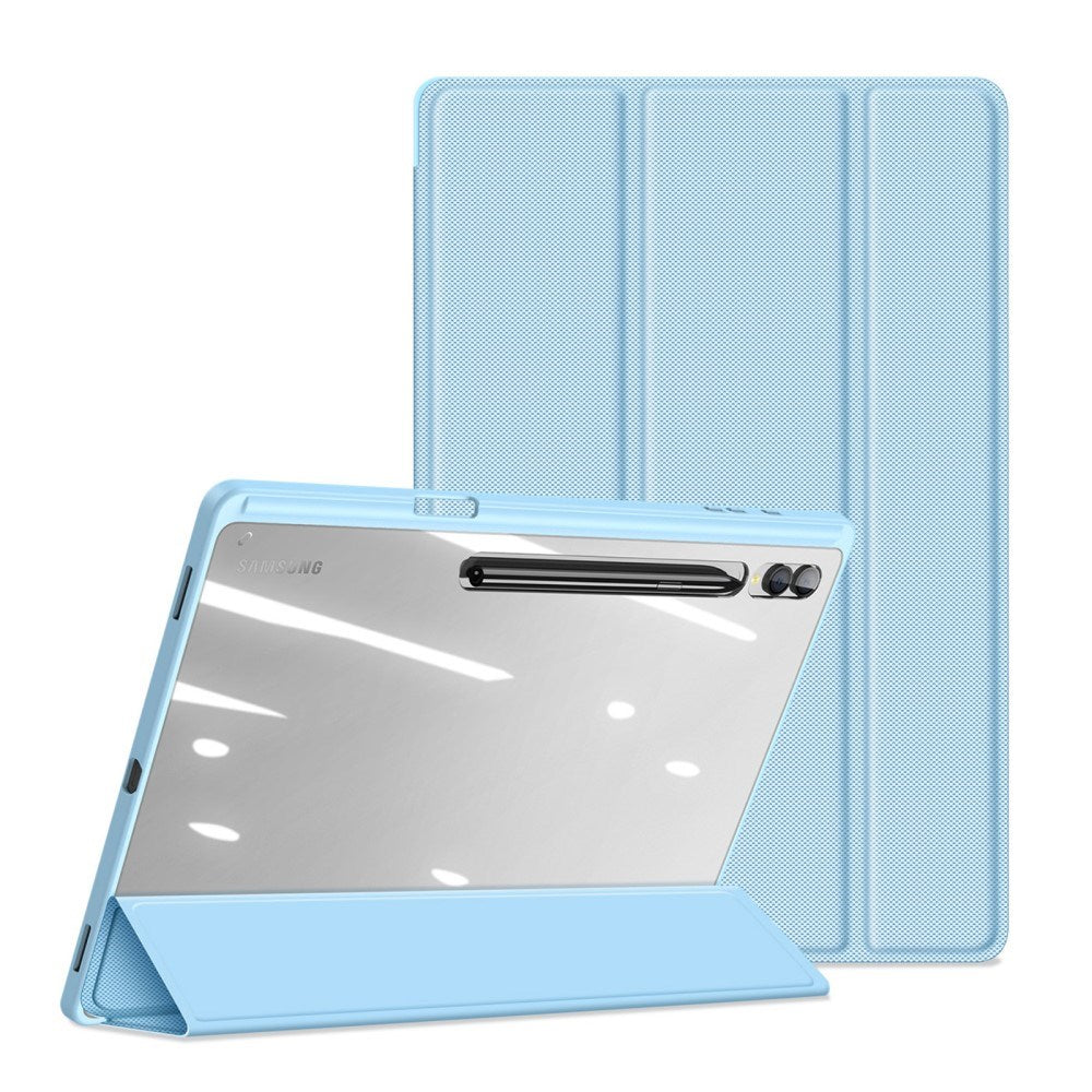 DUX DUCIS TOBY Samsung Galaxy Tab S10 Ultra - Shockproof Flip Cover m. Penholder - Blå