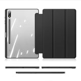 DUX DUCIS TOBY Samsung Galaxy Tab S10 Plus - Shockproof Flip Cover m. Penholder - Sort - (DEMO)