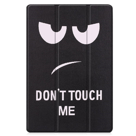 EIDERWOOD Samsung Galaxy Tab S10 Plus - Vegansk Læder Cover m. Mønster - "Don't Touch Me"