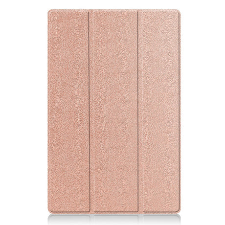 EIDERWOOD Samsung Galaxy Tab S10 Ultra Tri-Fold Læder Tablet Cover m. Standerfunktion - Rosenguld