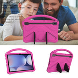 EIDERWOOD Samsung Galaxy Tab S10+ Cover med Kickstand og Håndtag - Pink