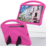 EIDERWOOD Samsung Galaxy Tab S10 Ultra Cover med Kickstand og Håndtag - Pink