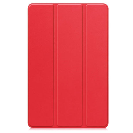 Lenovo IdeaTab Pro - EIDERWOOD Kunstlæder Flip Cover m. Ståfunktion & Pencil Holder - Rød