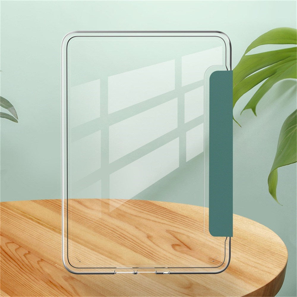 EIDERWOOD Amazon Kindle Paperwhite (2024) Kunstlæder Flip Case - Gennemsigtig / Lyseblå